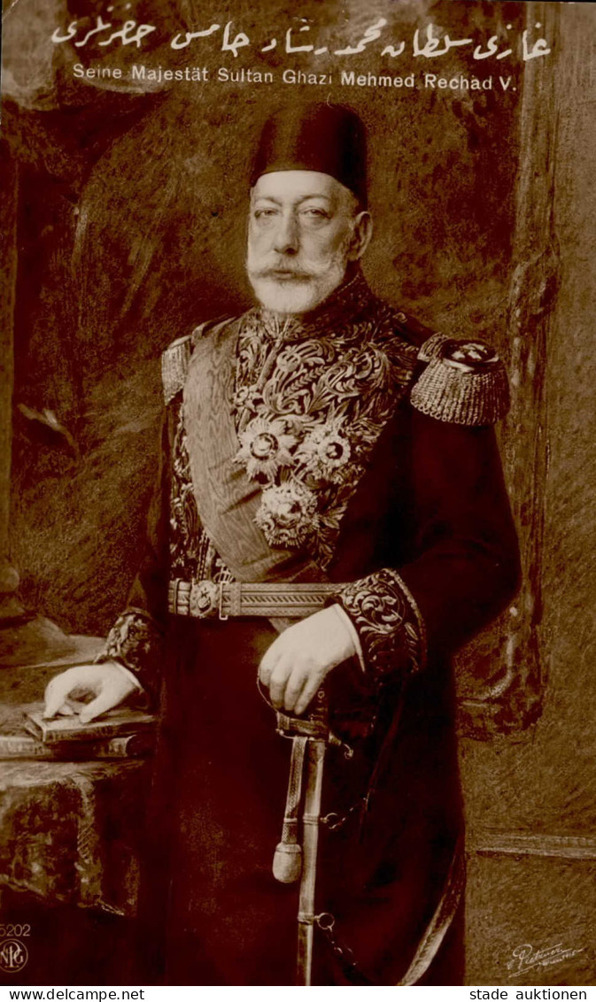 Adel Türkei Sultan Ghazi Mehmed Rechad V. I-II - Königshäuser
