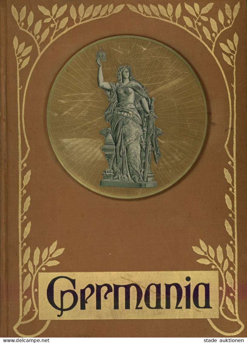 Buch Politik Germania Zwei Jahrtausende Deutschen Lebens Von Scherr, Johannes 1905, Union Deutsche Verlagsgesellschaft,  - Zonder Classificatie