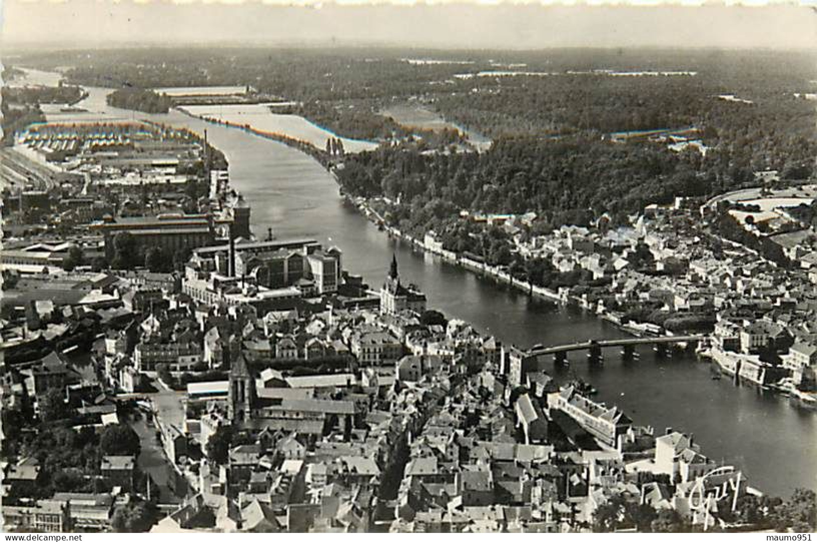 91  CORBEIL ESSONNES - Vue En Avion - Corbeil Essonnes