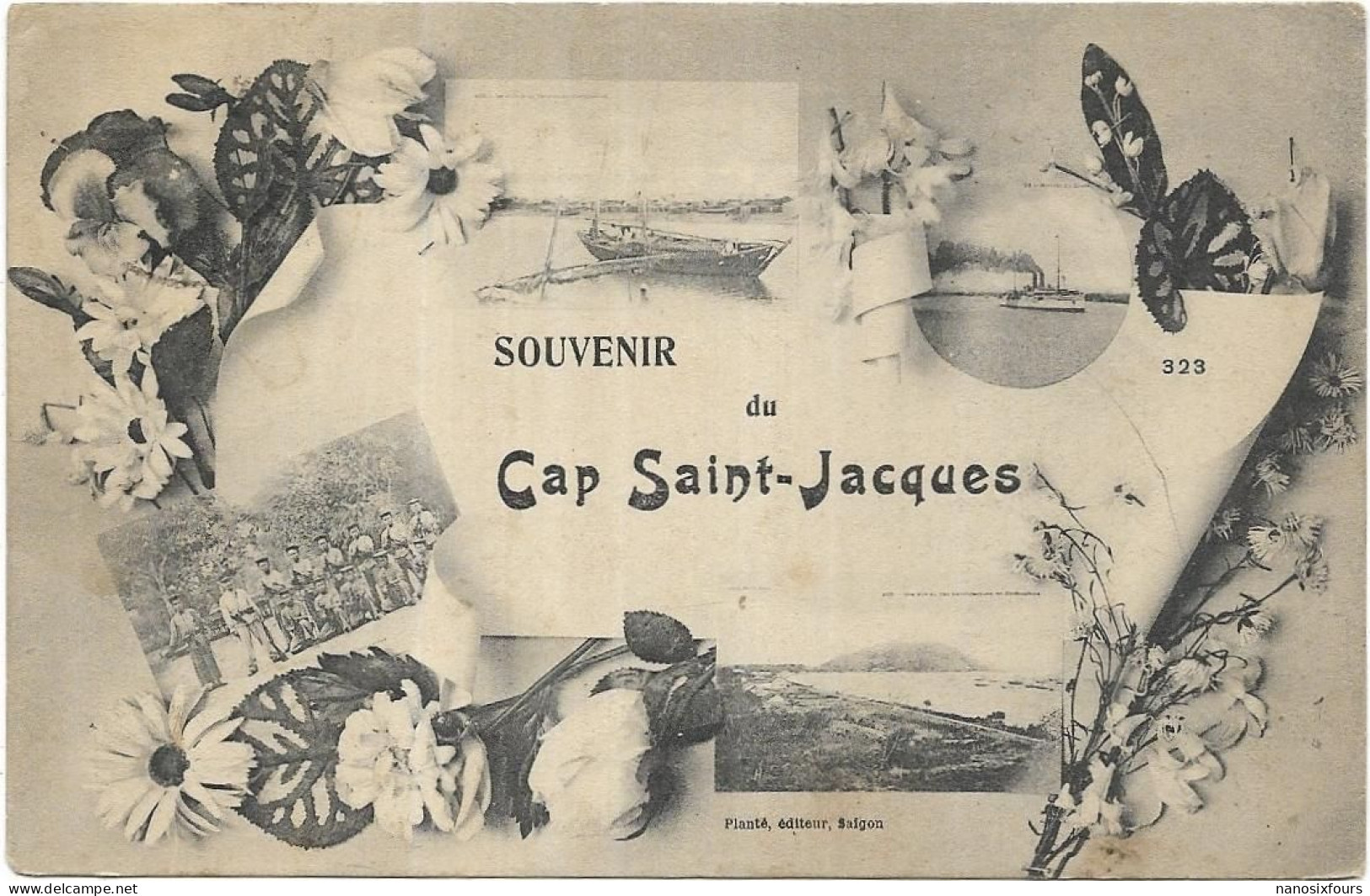 VIET NAM.   CAP SAINT JACQUES. SOUVENIR. CARTE ECRITE - Viêt-Nam