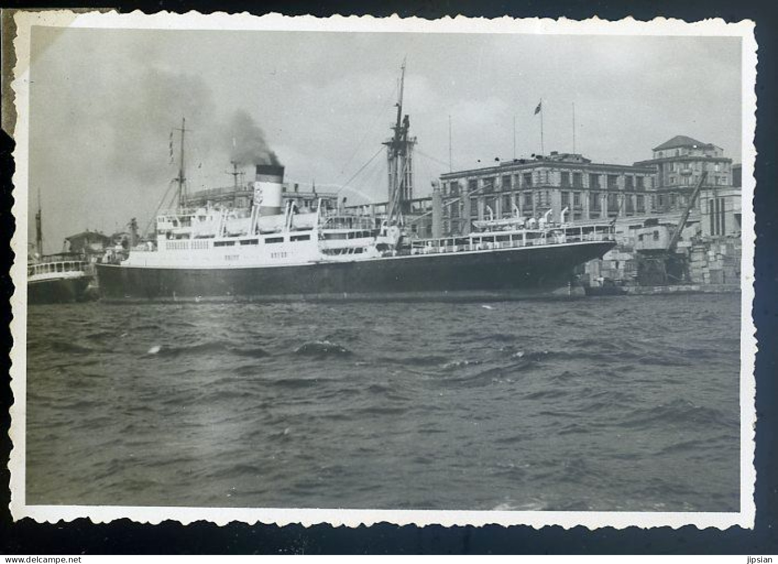 Lot De 5  Photo -- Photographie Bateaux Commerce Et à Passagers Paquebot .. Tarsus Cyrnos  STEP192 - Barche