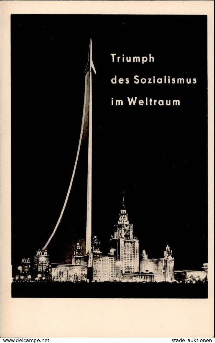 Politik Triumph Des Sozialismus Im Weltraum I-II - Ohne Zuordnung