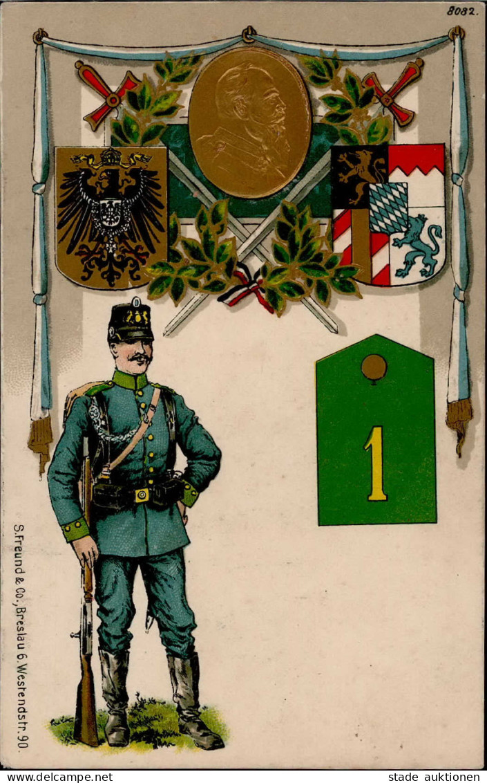 Regiment Freising Königlich Bayerisches 1. Jägerbataillon König I-II - Regimenten