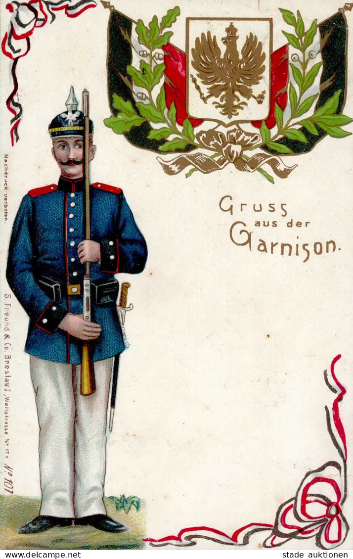 Regiment Gruß Aus Der Garnison II- (Einriss, Stauchung) - Regimenten