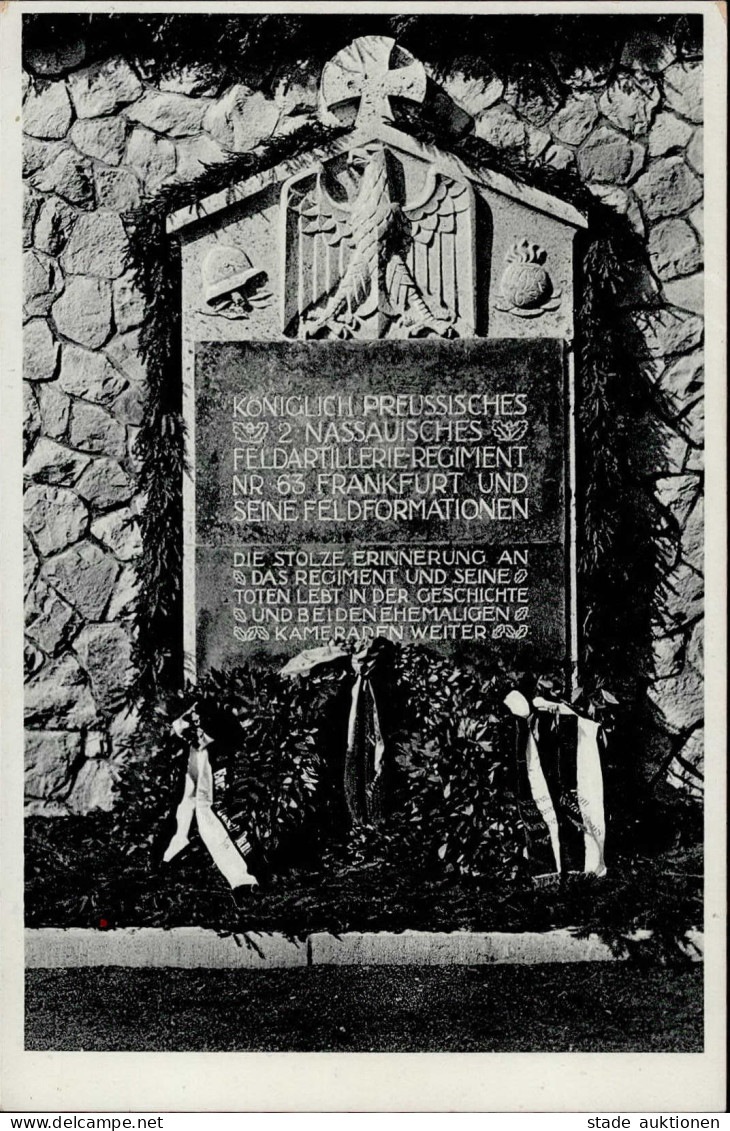 Regiment Mainz Ehrentafel Des FAR Nr. 63 I-II - Régiments