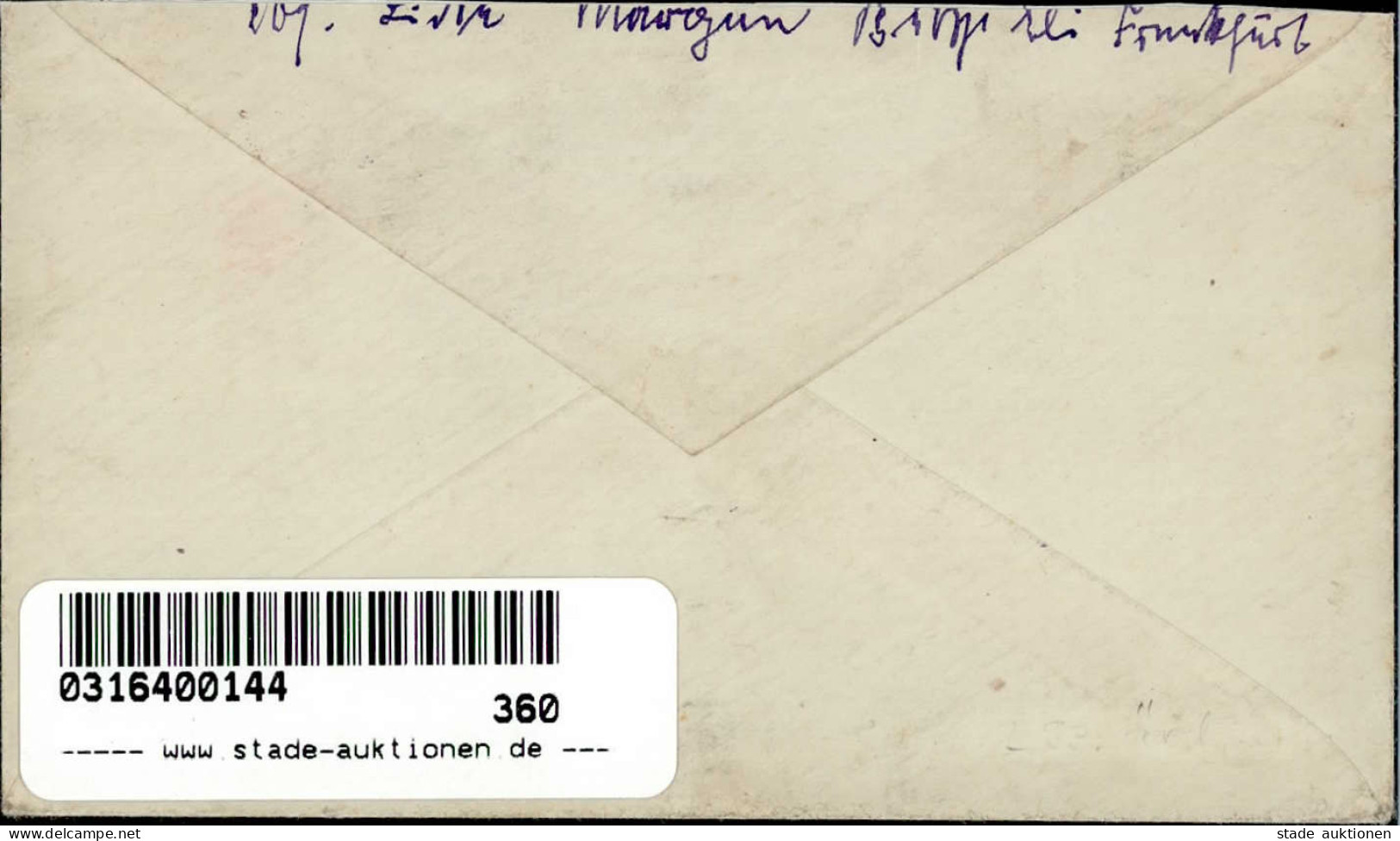 Kriegsgefangenenpost Aus Japan Oita Kleinformatiger Brief (oben Verkürzt) Frankiert Mit Soldatenbrief-Marke Eigene Angel - Autres & Non Classés