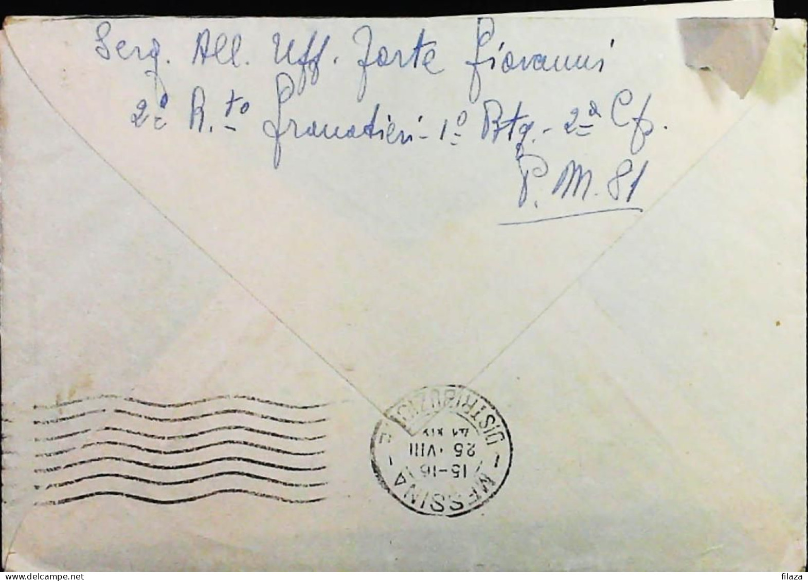 POSTA MILITARE ITALIA IN SLOVENIA  - WWII WW2 - S7435 - Military Mail (PM)