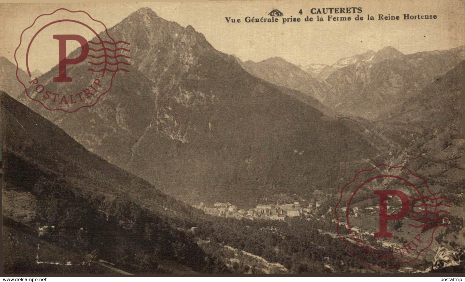 FRANCIA. FRANCE. Cauterets - Vue Générale - Cauterets