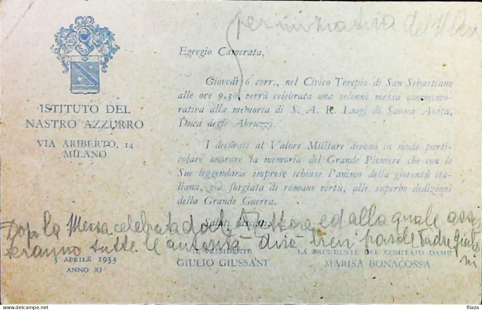 ITALY - Cartolina Militare 1915-1918 –  (AGIAB) - S8116 - Military Mail (PM)