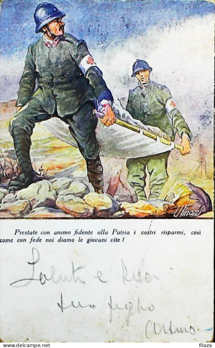 ITALY - WW1 – WWI Posta Militare 1915-1918 - Franchigia ILLUSTRATA (AGIAB) - S8073 - Militaire Post (PM)