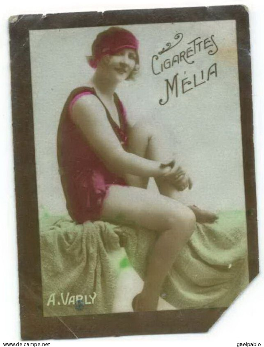 CIGARETTES MELIA - A. VARLY - Dos Vierge - Melia