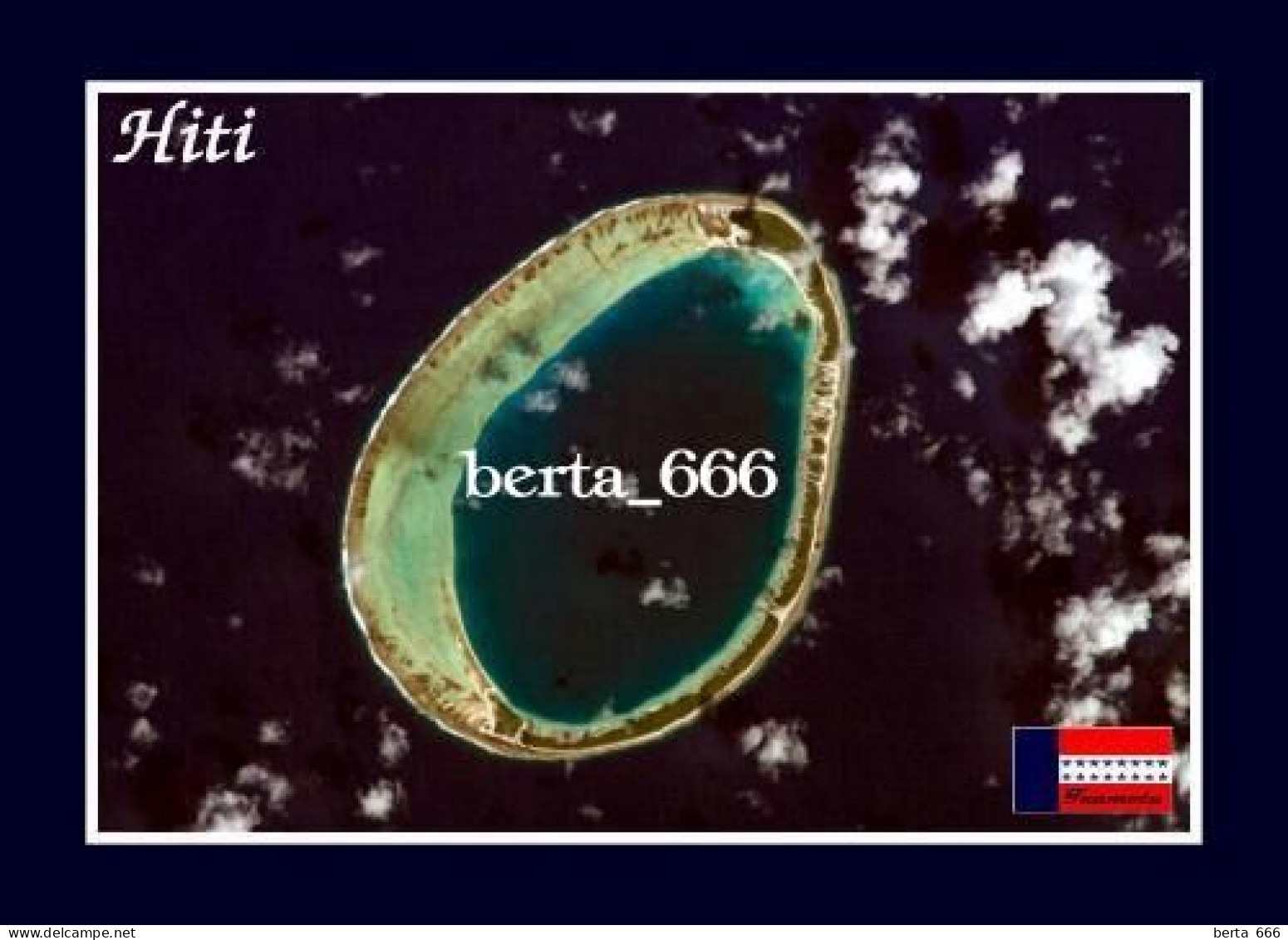 French Polynesia Tuamotu Archipelago Hiti Atoll New Postcard - Polynésie Française