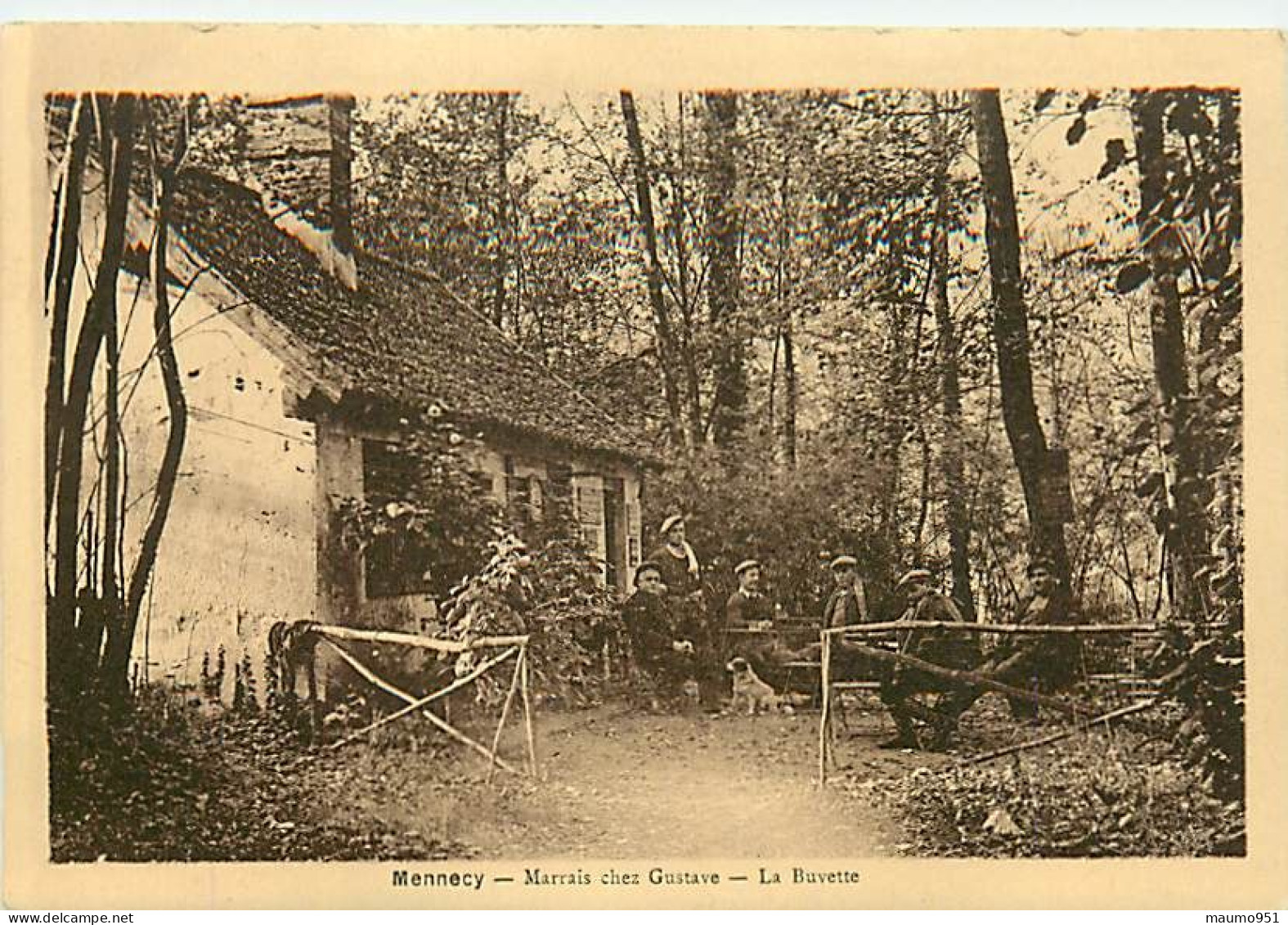 91 MENNECY - Marrais Chez Gustave - La Buvette - Mennecy