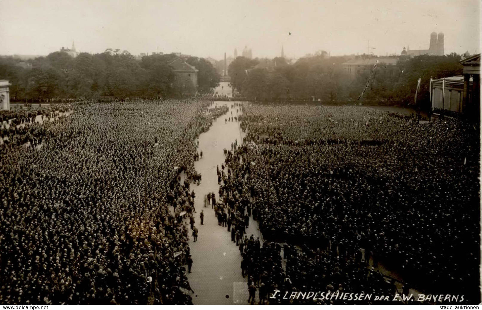 Zwischenkriegszeit München 1. Landesschiessen Der Einwohnerwehr Bayerns 1920 Foto-AK I-II - Andere Oorlogen