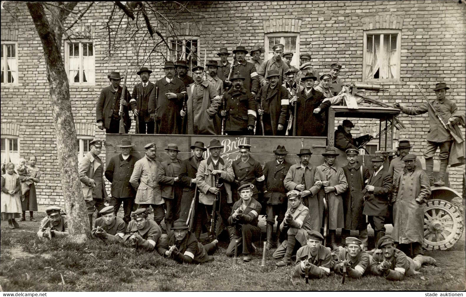 Zwischenkriegszeit Einwohnerwehr Foto-AK I-II - Otras Guerras