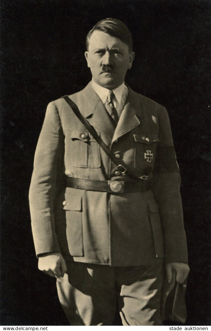 Hitler Foto 18x28 Cm, Foto Löhrich Leipzig II - War 1939-45