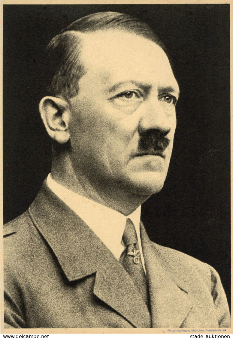 Hitler Foto 21x30 Cm, Photo-Hoffmann München II - War 1939-45