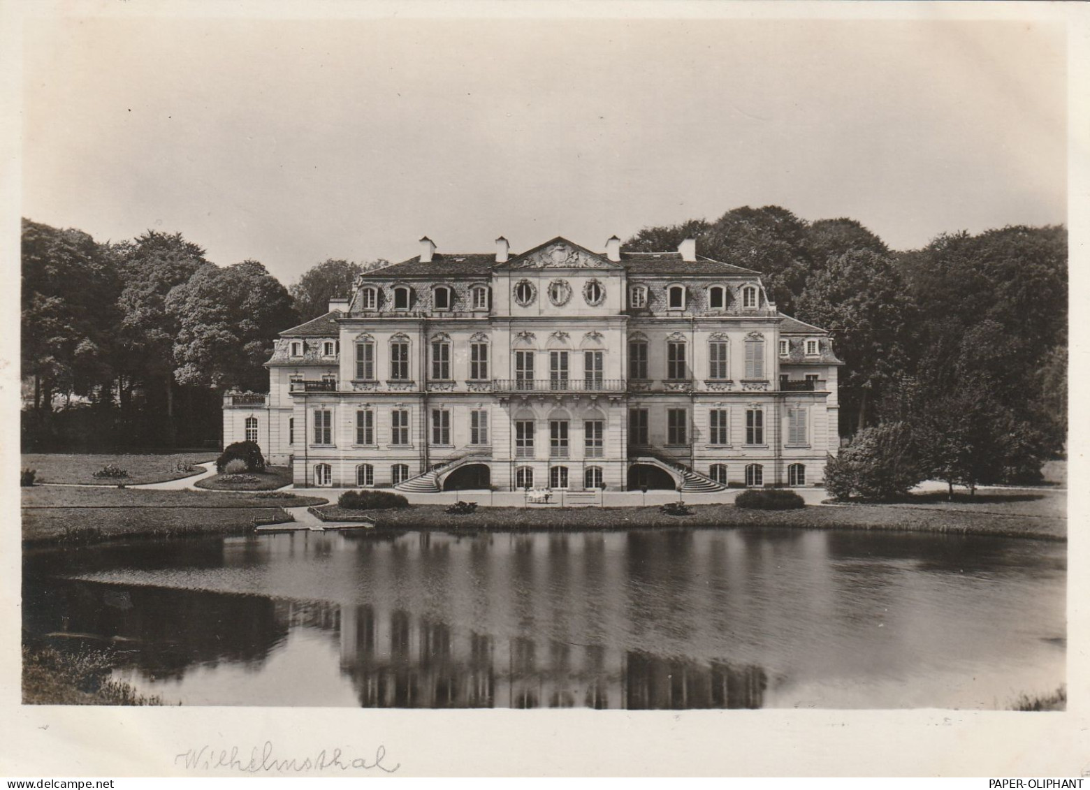 3527 CALDEN, Schloß Wilhelmstal, Gesamtansicht Mit Schloßteich, DKV Deutscher Kunst Verlag - Kassel