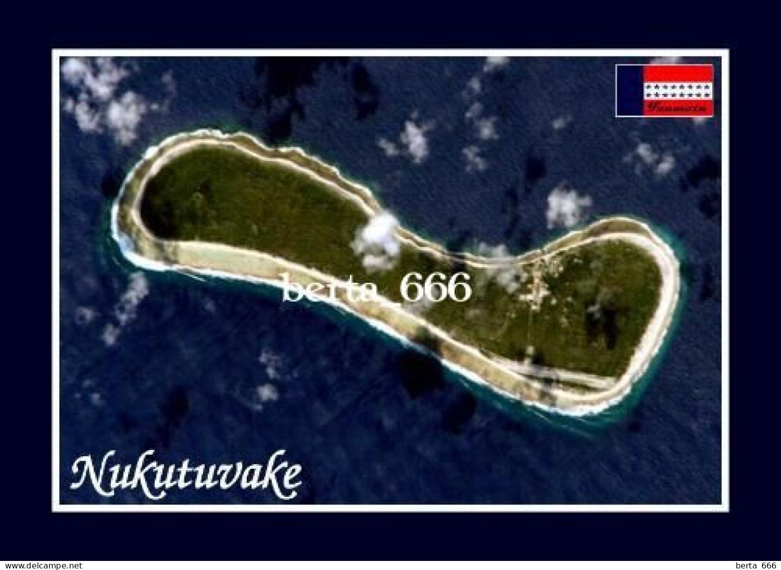 French Polynesia Tuamotu Archipelago Nukutuvake Atoll New Postcard - Polynésie Française