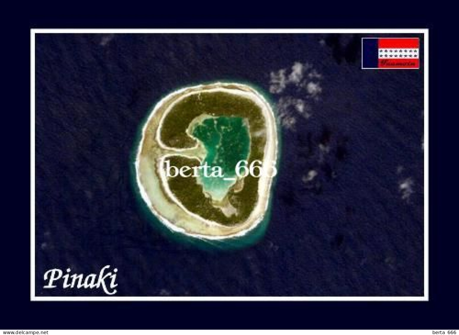 French Polynesia Tuamotu Archipelago Pinaki Atoll New Postcard - Polynésie Française