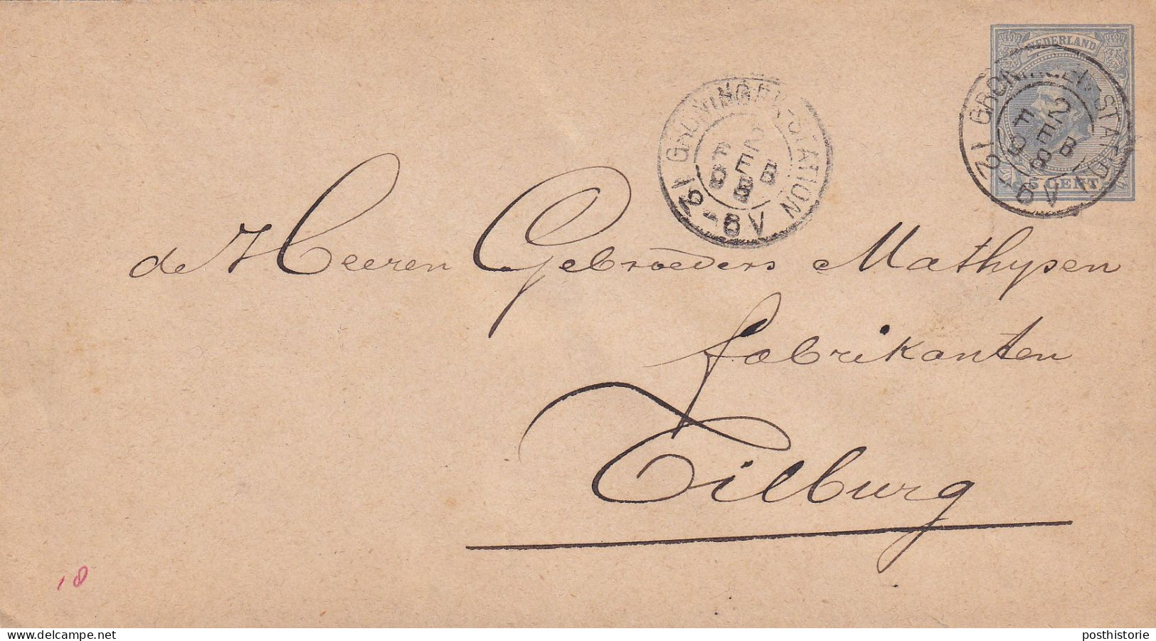 10 Verschillende Gebruikte Postwaarde Enveloppen  1893 / 1950 - Entiers Postaux