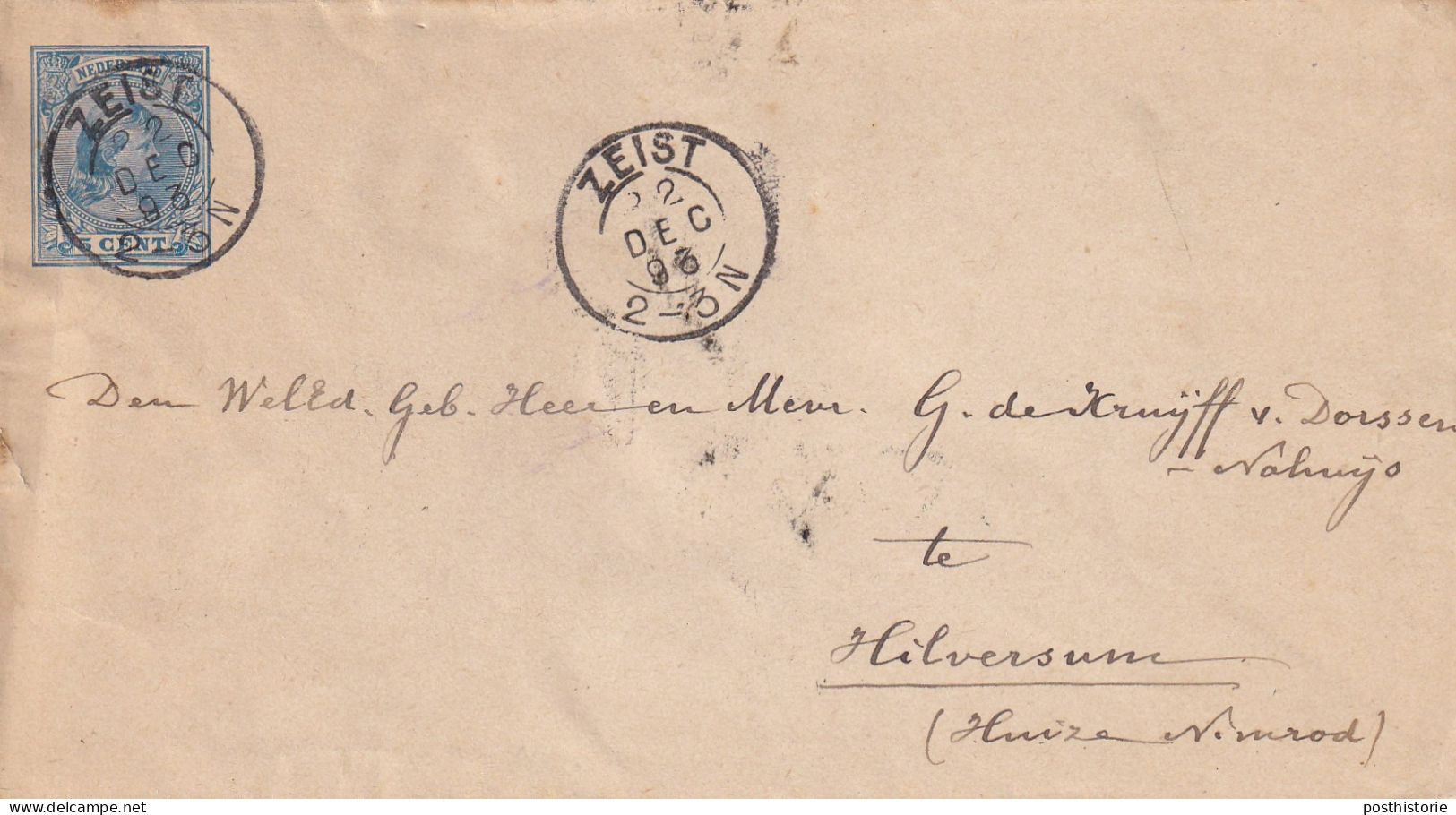 10 Verschillende Gebruikte Postwaarde Enveloppen  1893 / 1950 - Material Postal