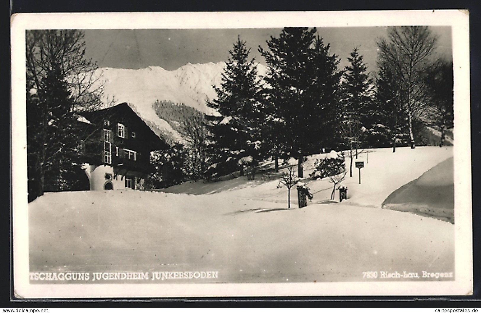 AK Tschagguns, Jugendheim Junkersboden Im Schnee  - Sonstige & Ohne Zuordnung