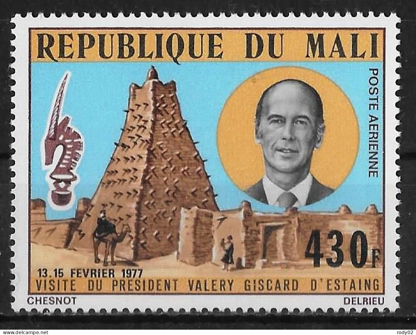 MALI - VALERY GISCARD D'ESTAING - PA 291 - NEUF** MNH - Sonstige & Ohne Zuordnung