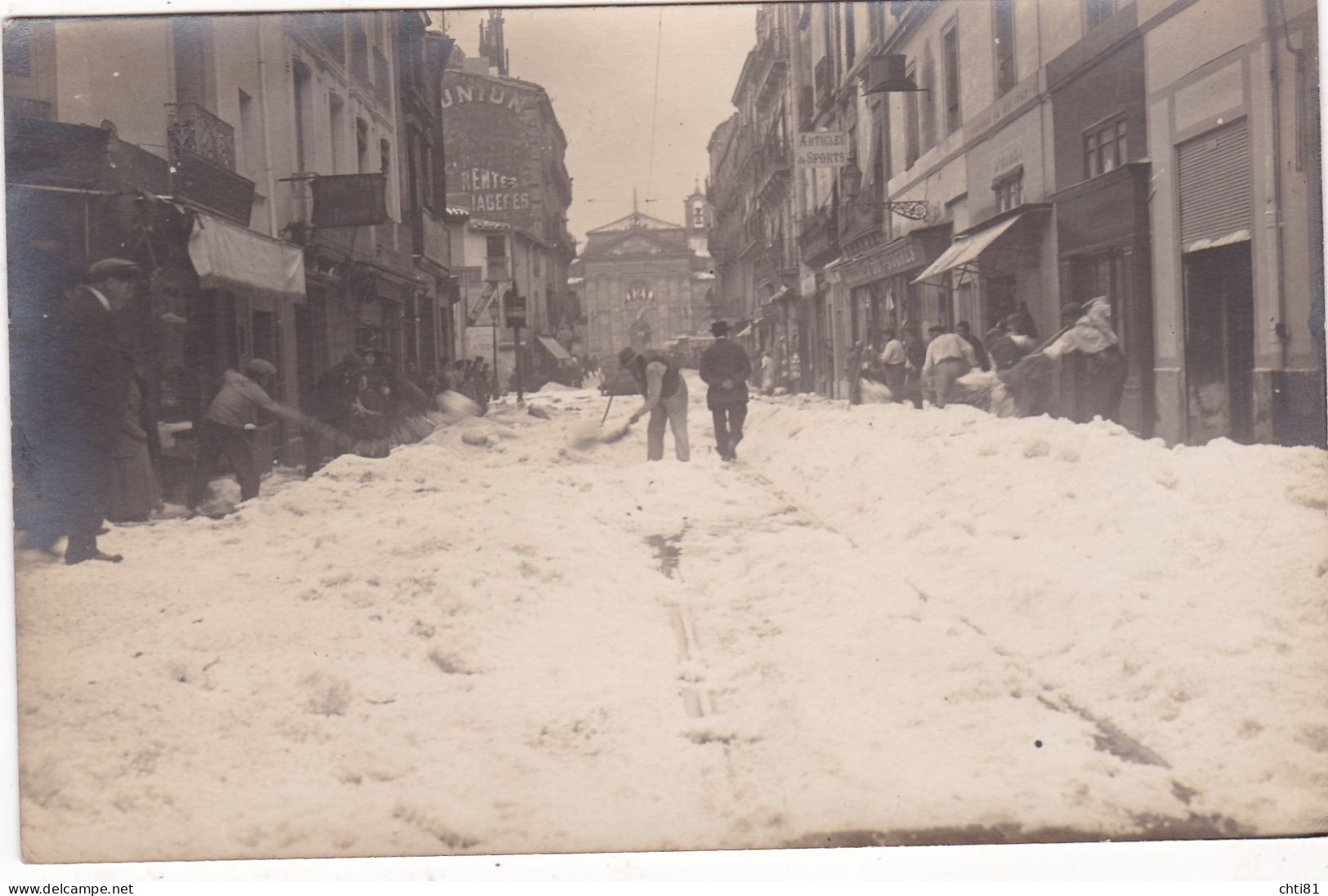 DEP34......CARTE PHOTO ORAGE GRELE - Montpellier