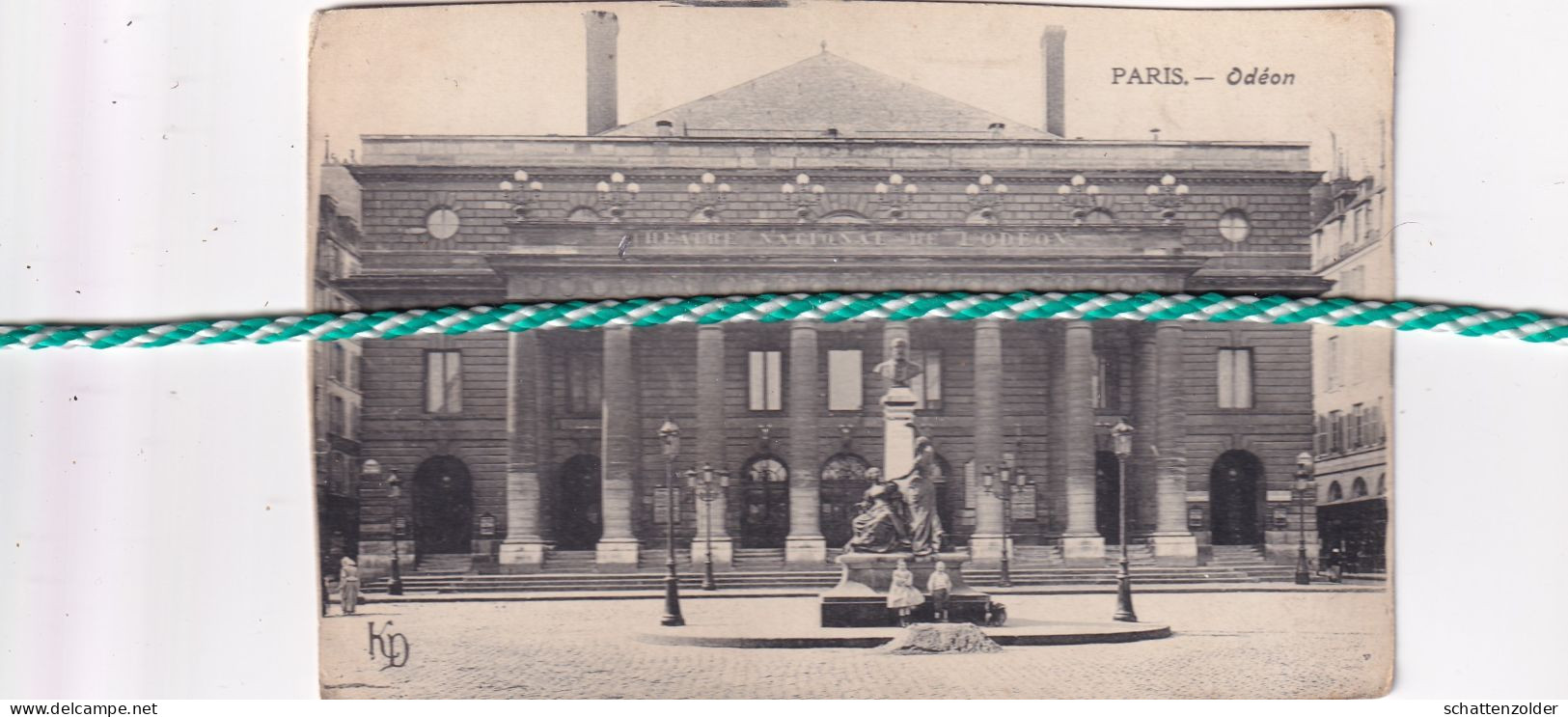 Parijs, Paris, Theatre Odéon - Autres Monuments, édifices