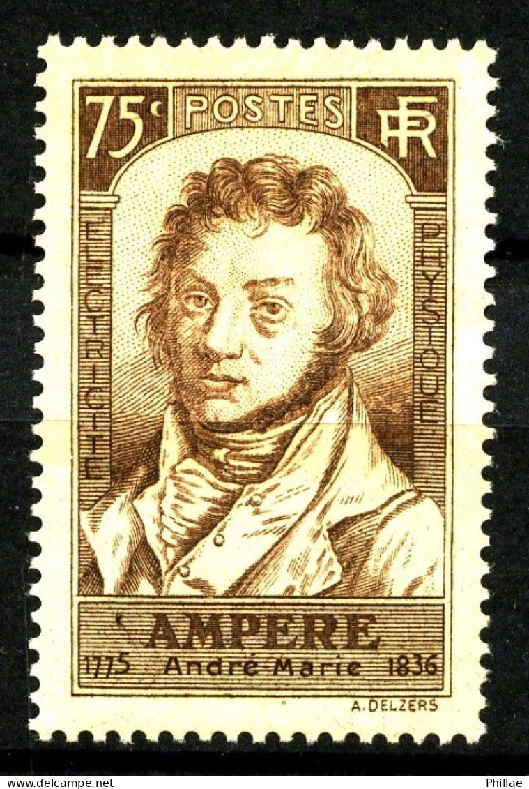 310 - 75c  Ampère - Neuf N** - TB - Nuevos