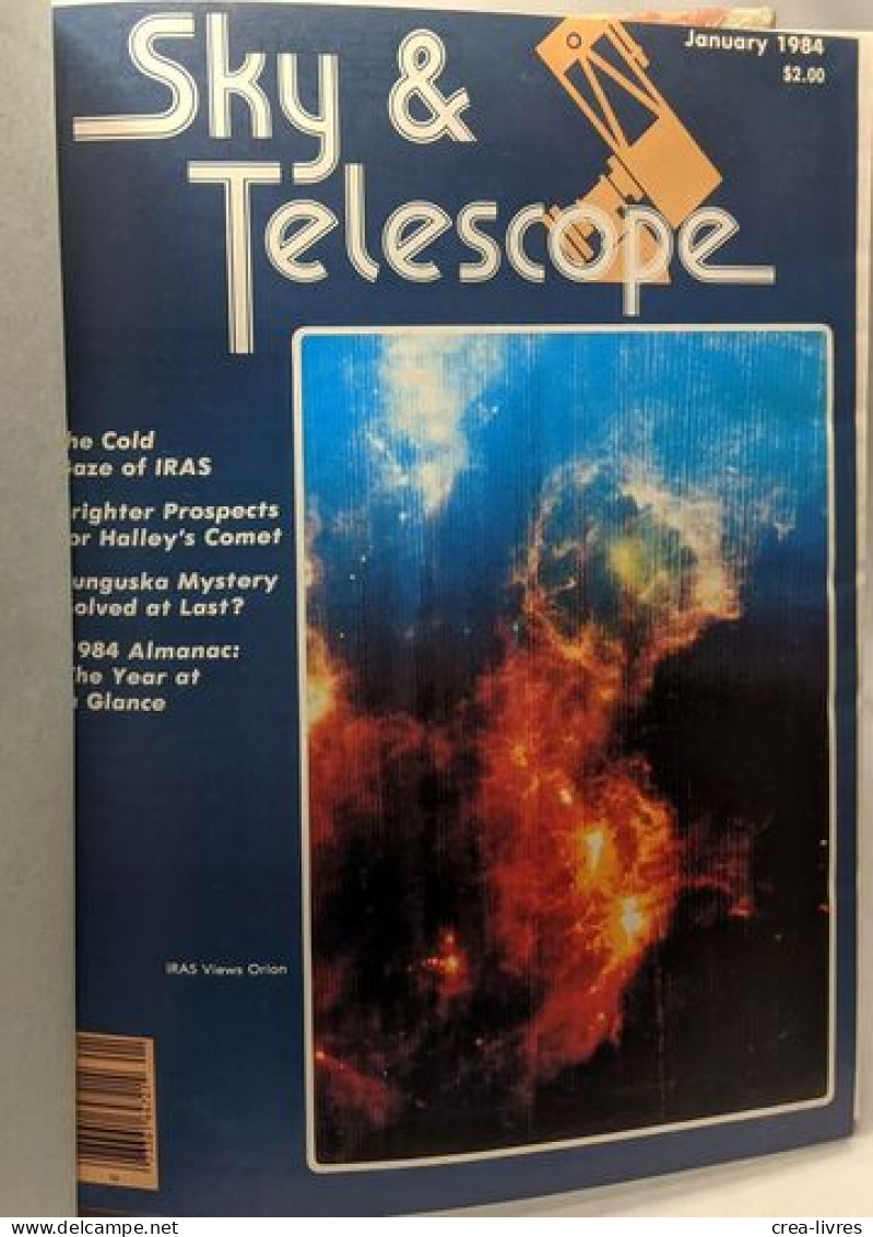 Sky And Telescope --- 1984 --- Full Year In One Volume / Année Complète 12 Numéros En Un Volume - Wetenschap