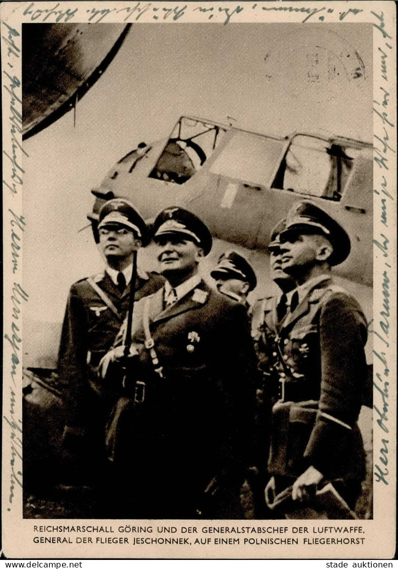 Göring Mit General Jeschonnek I-II - Guerra 1939-45