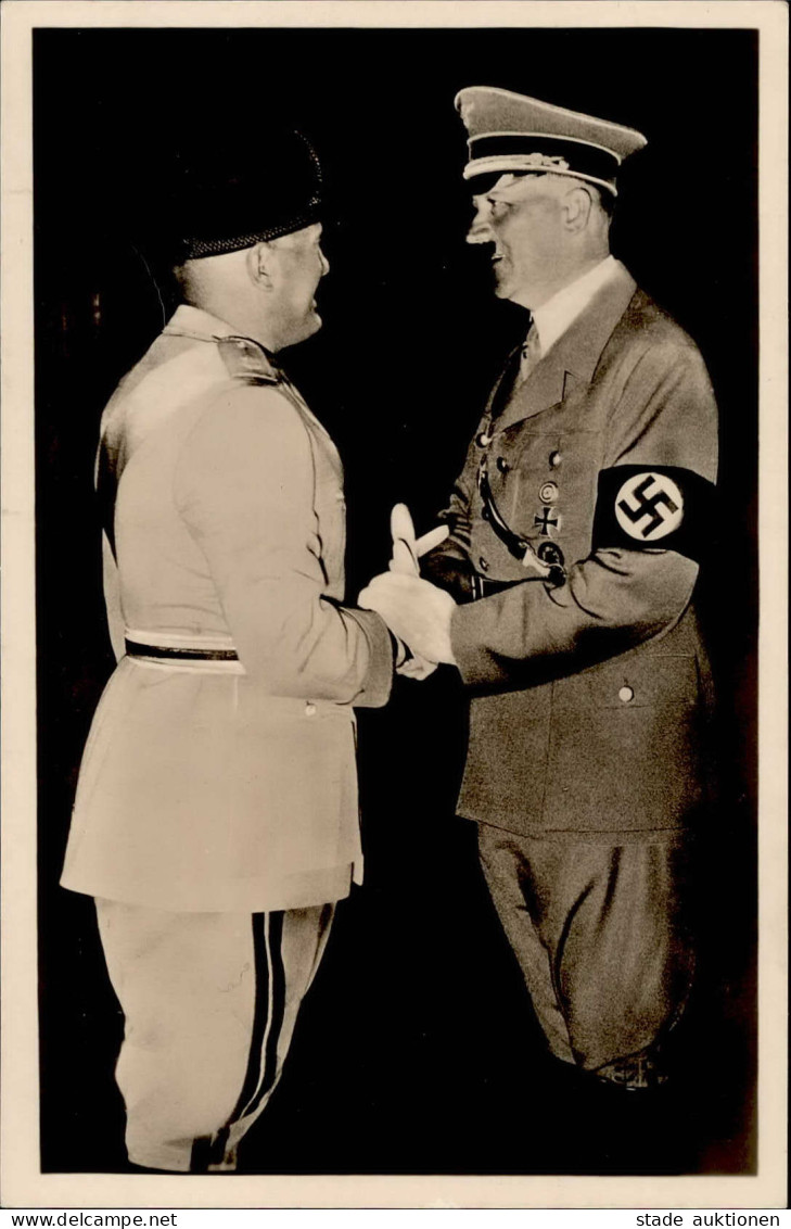 Mussolini Und Hitler PH M23 S-o I-II - War 1939-45