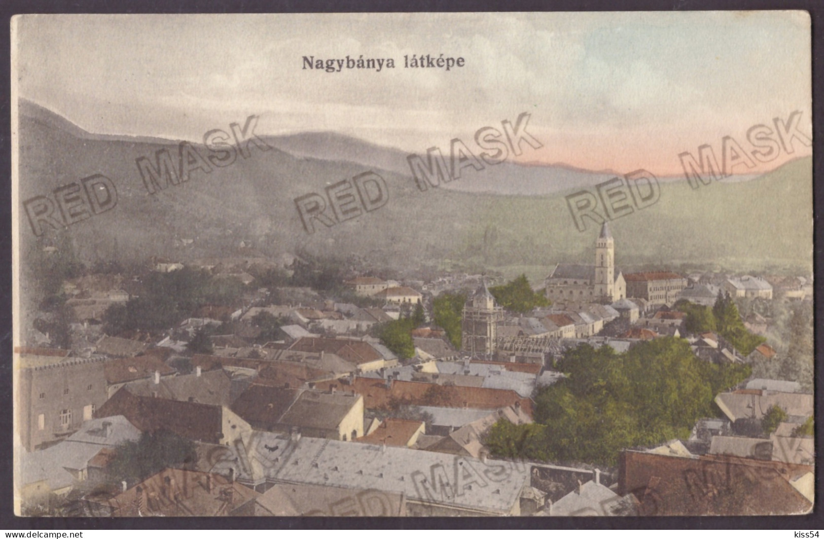 RO 84 - 23690 BAIA-MARE, Panorama, Romania - Old Postcard - Used - 1917 - Roumanie