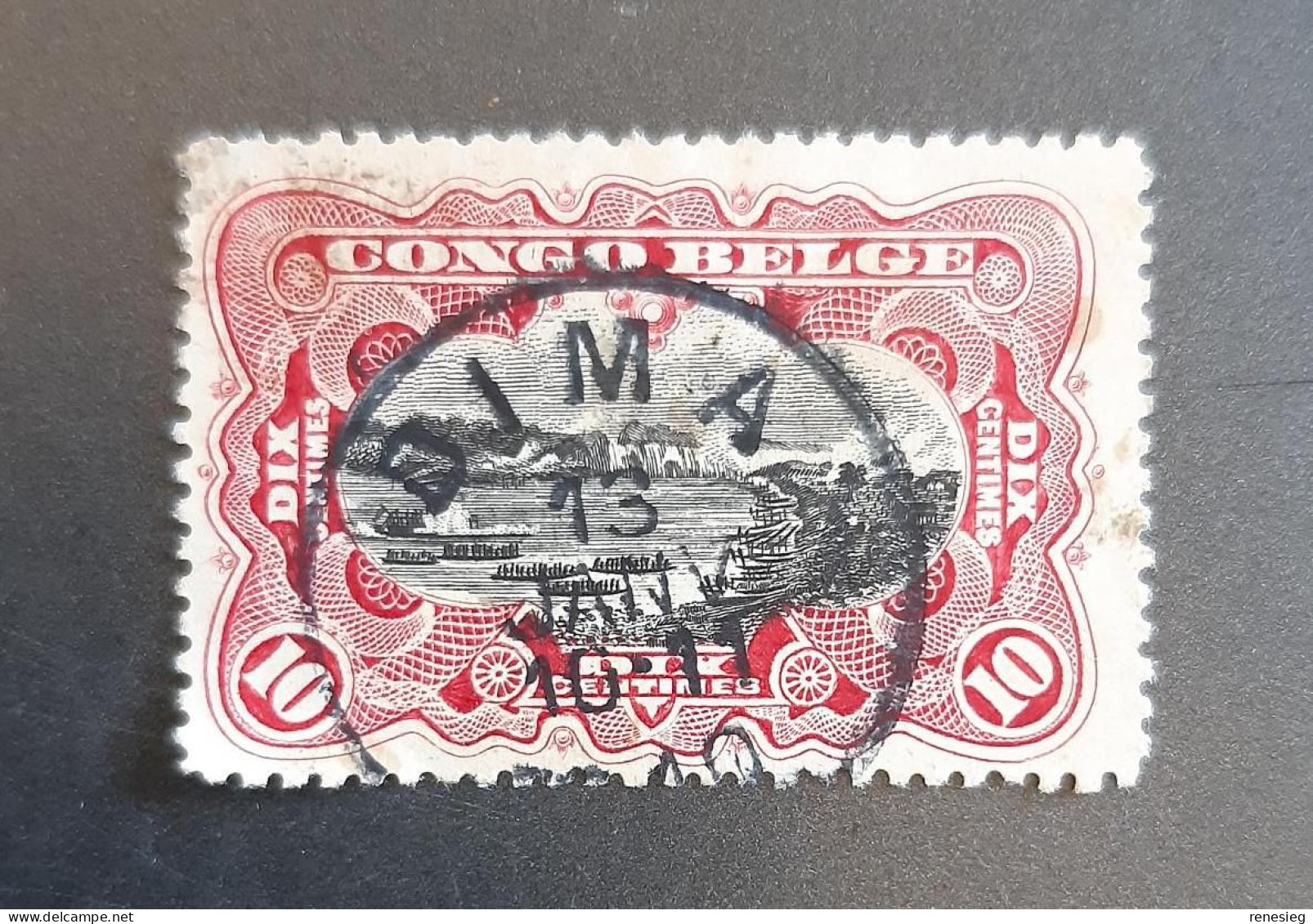 Congo Belge 1909 Yvert 51 Belle Oblitération - Gebruikt