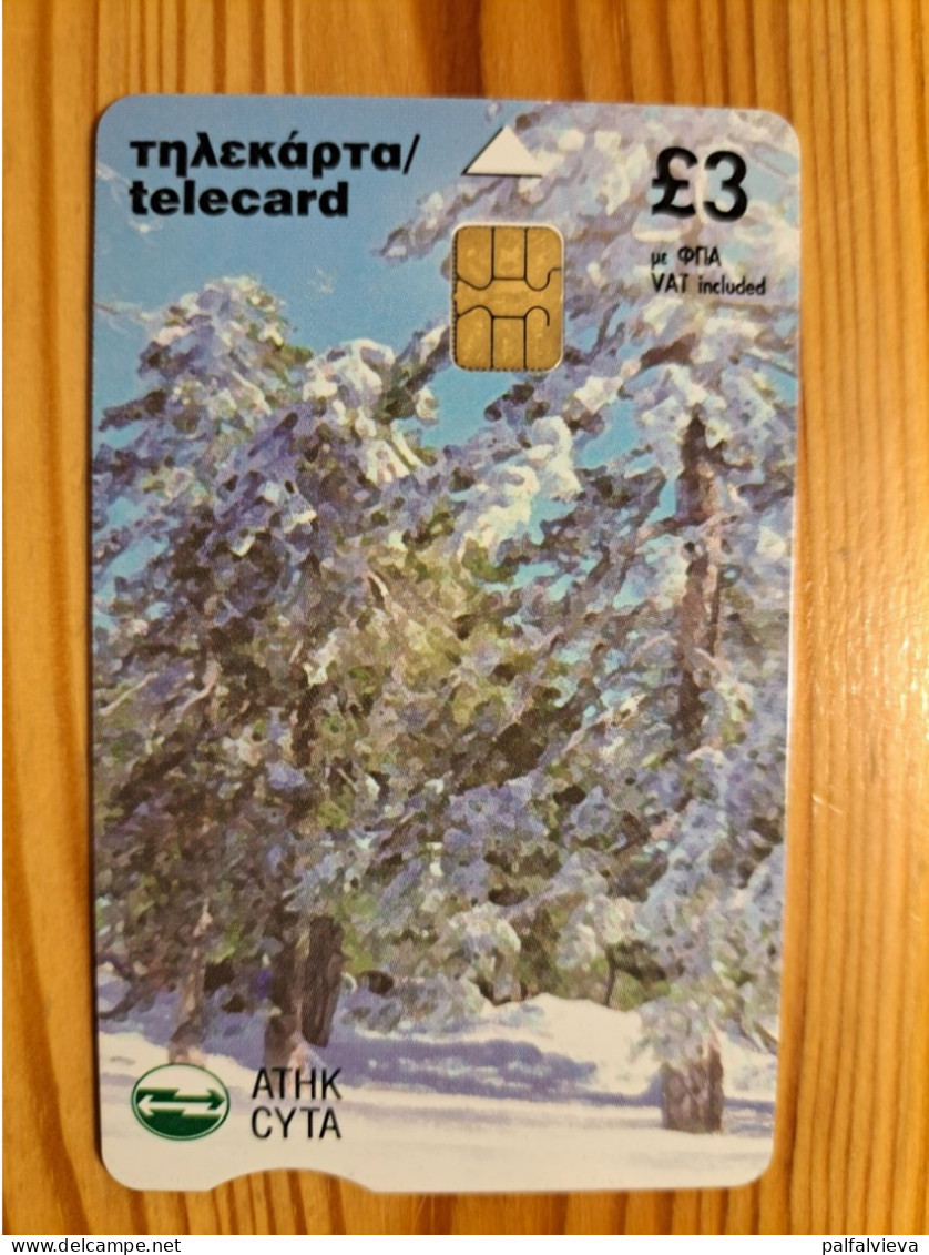 Phonecard Cyprus - Winter - Cyprus