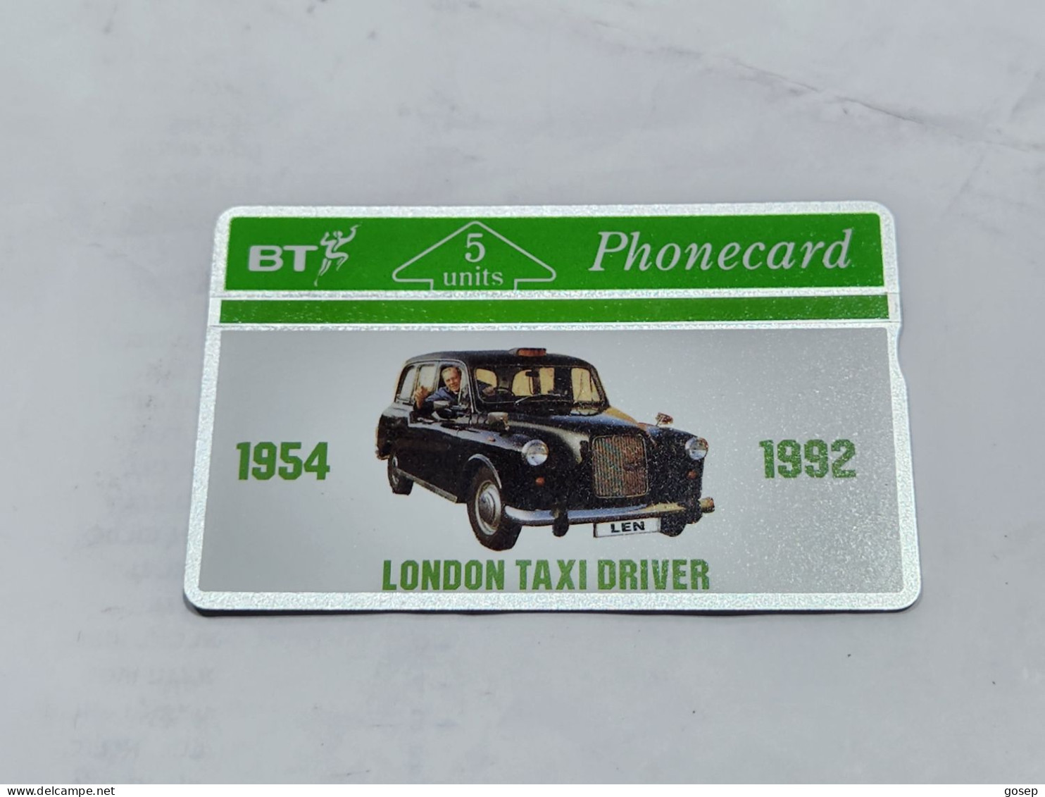 United Kingdom-(BTG-044)-London Taxi Driver-(63)(5units)(243C76139)(tirage-500)(price Cataloge-10.00£mint) - BT Algemene Uitgaven
