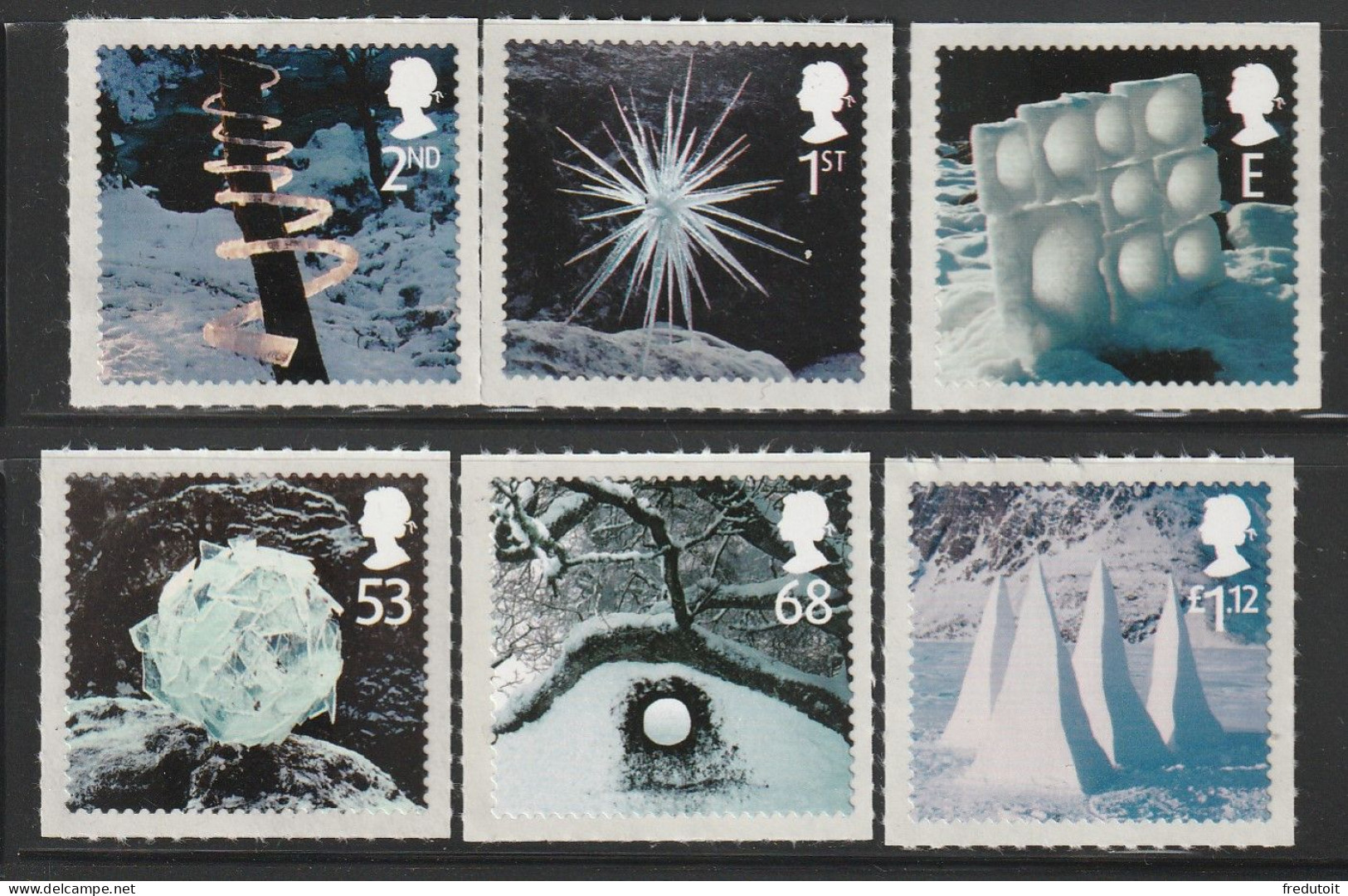 GRANDE BRETAGNE - N°2502/7 ** (2003) Noël - Unused Stamps