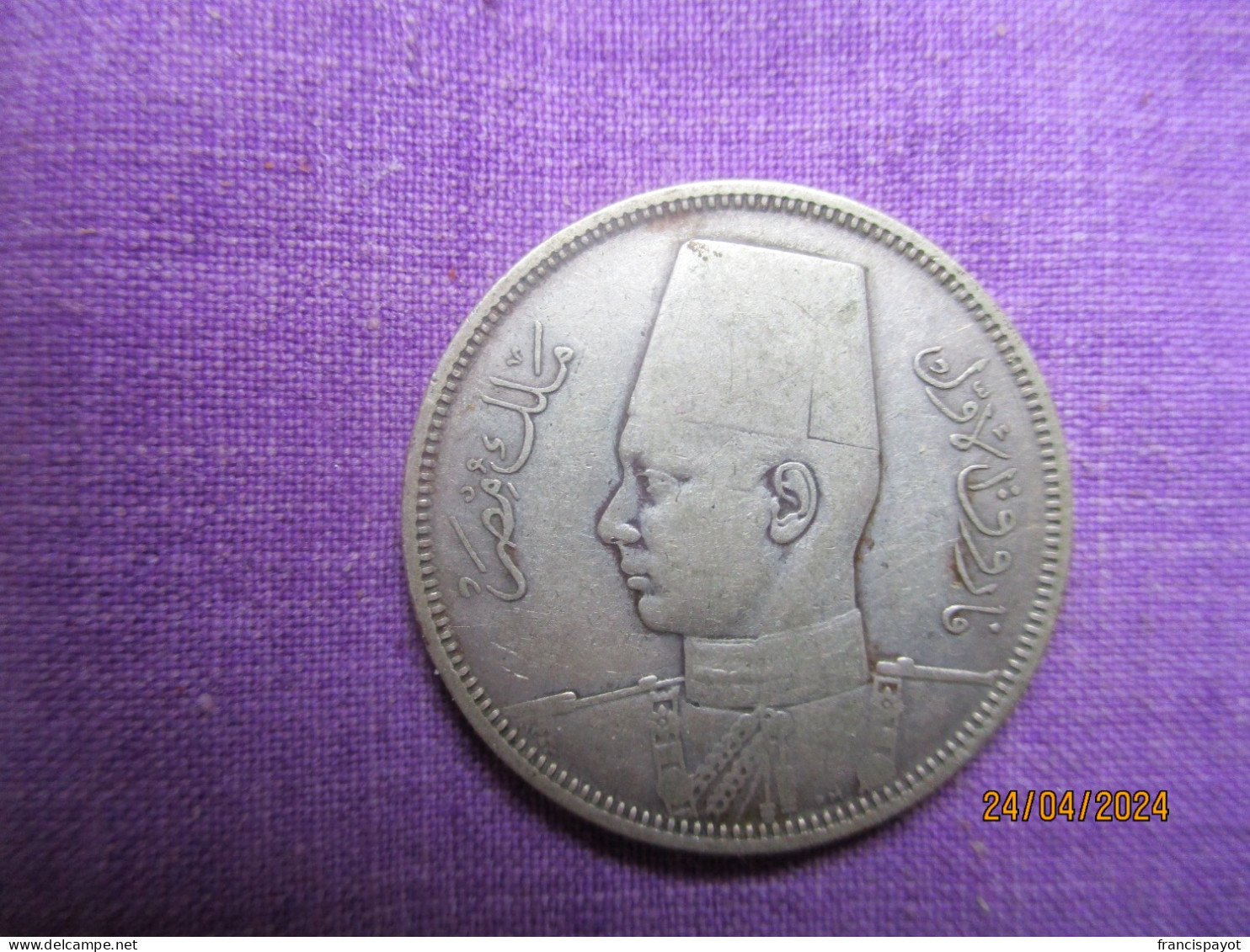 Egypt: 5 Piastres 1937 - Egypte