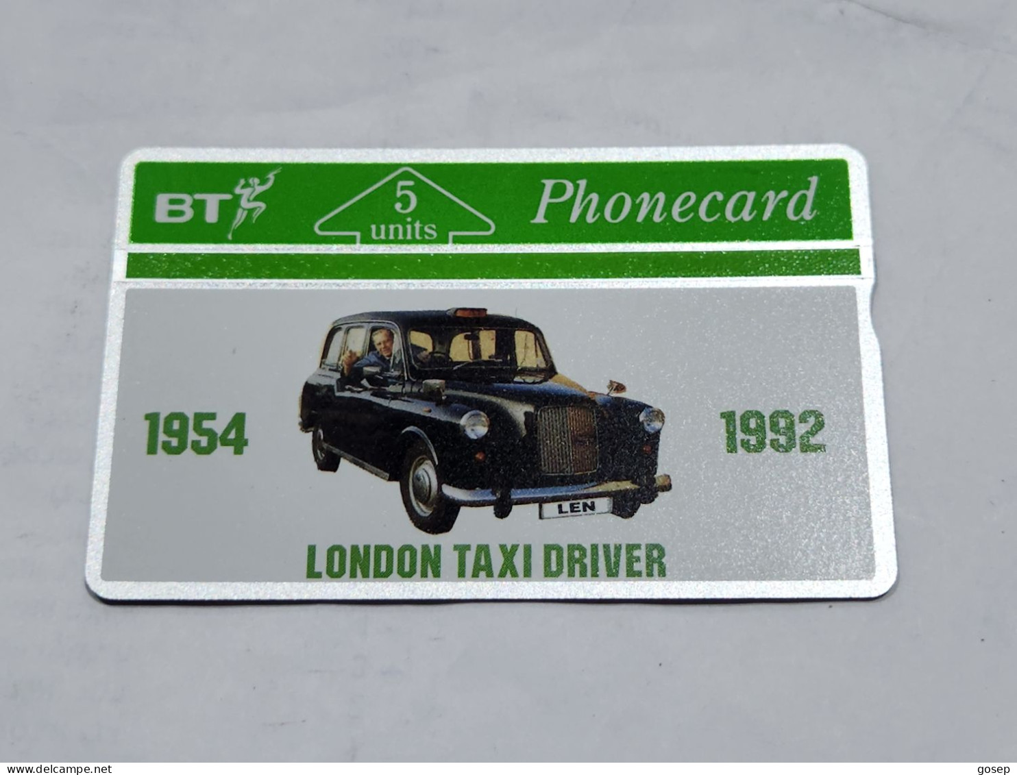 United Kingdom-(BTG-044)-London Taxi Driver-(64)(5units)(243C76454)(tirage-500)(price Cataloge-10.00£mint) - BT Emissioni Generali