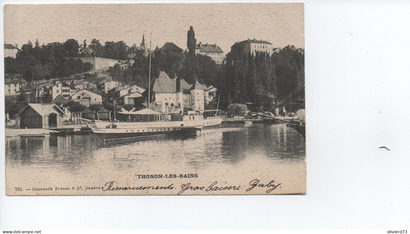 Cpa - 74 - Thonon Les Bains -  A VOIR - Thonon-les-Bains