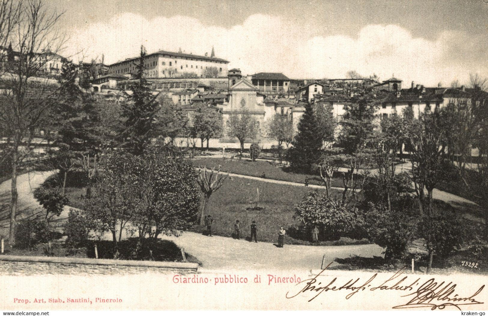 PINEROLO, Torino - Panorama E Giardino Pubblico - VG - J013 - Autres & Non Classés