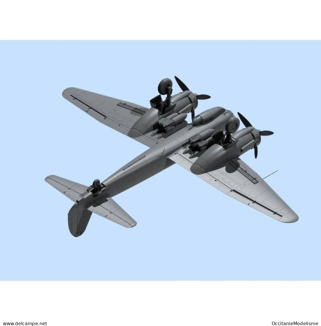 ICM - JU 88A-4 AXIS BOMBER WWII Maquette Kit Plastique Réf. 48237 Neuf NBO 1/48 - Aviones