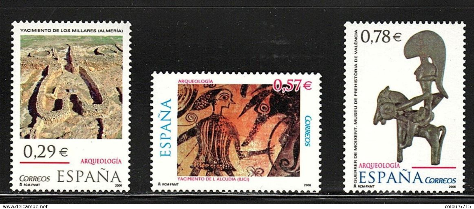 Spain 2006 Archaeology Stamps 3v MNH - Nuovi