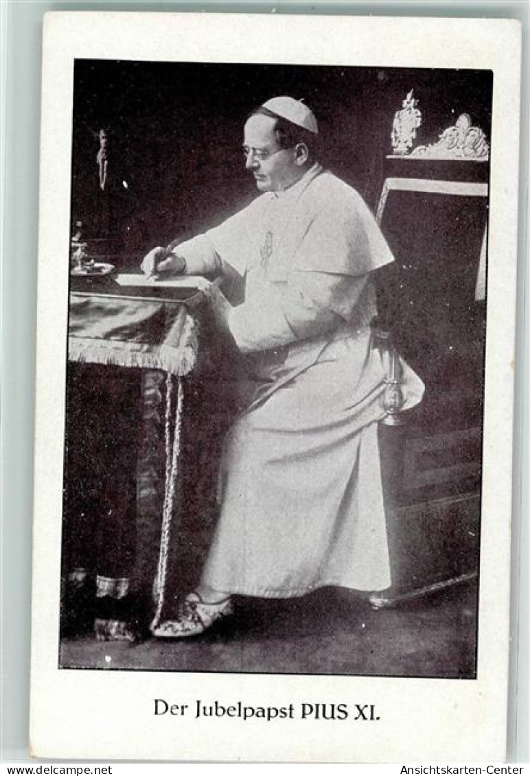 10322905 - Jubelpapst Pius XI AK - Andere & Zonder Classificatie