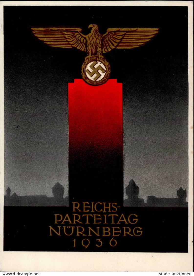 Reichsparteitag WK II Nürnberg (8500) 1936 I-II - Guerra 1939-45
