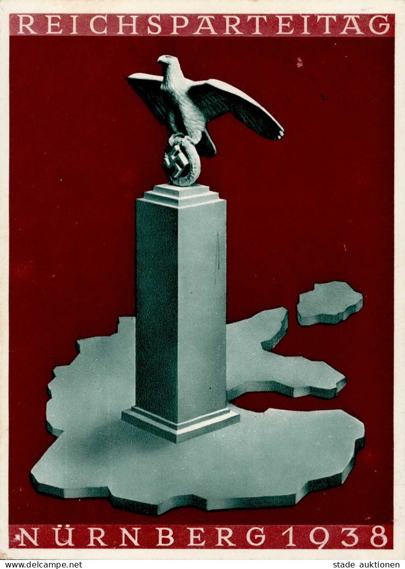 Reichsparteitag WK II Nürnberg (8500) 1938 S-o I-II - War 1939-45