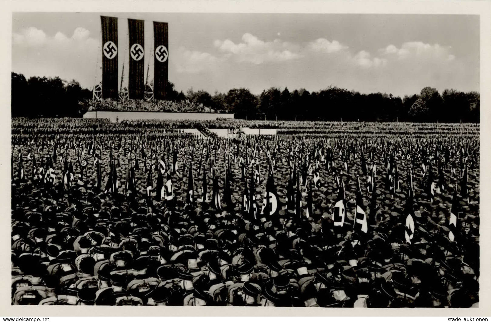 REICHSPARTEITAG NÜRNBERG 1933 WK II - PH P 1 Der Führer Spricht Auf D. S.A. Appell Im Luitpoldhain I - Guerra 1939-45