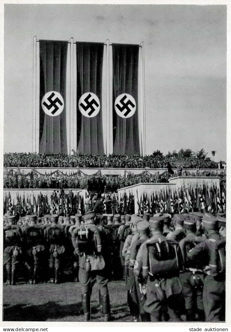 REICHSPARTEITAG 1934 WK II - Der Führer Mit Der Blutfahne Von 1923 S-o I - War 1939-45